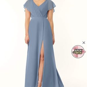 Azazie Rylee Dusty Blue